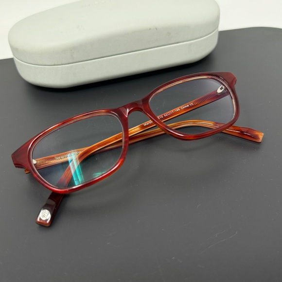 Warby Parker Eyeglasses Marshall 610 Red Orange  52 [] 17 145 - Picture 12 of 13